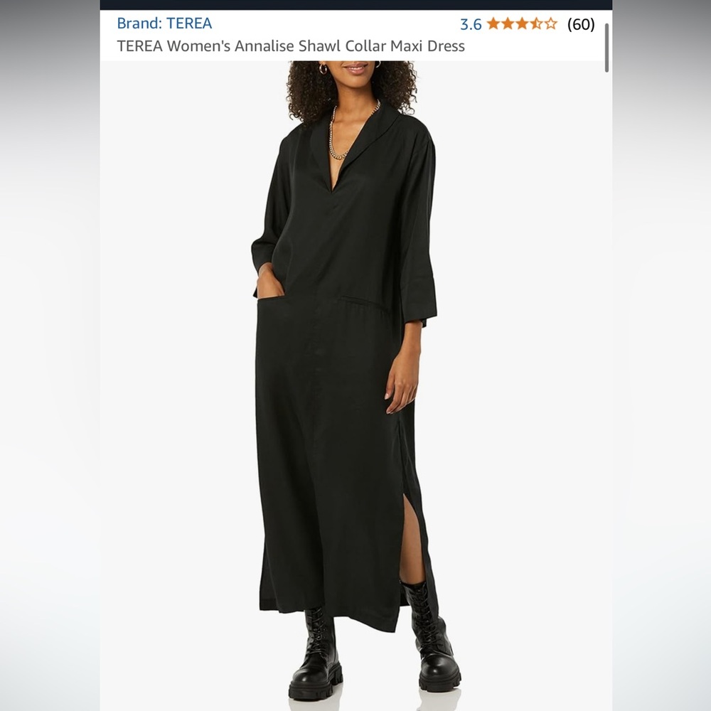 Terea women’s 2X black dress